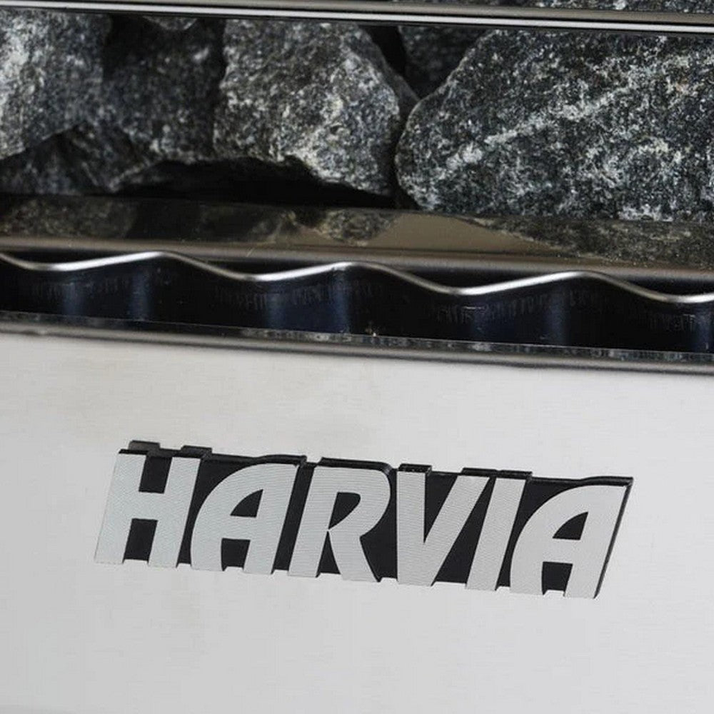 Harvia KIP Series Stainless Steel Sauna Heater with Built-In Timer & Temperature Controls - Purely Relaxation