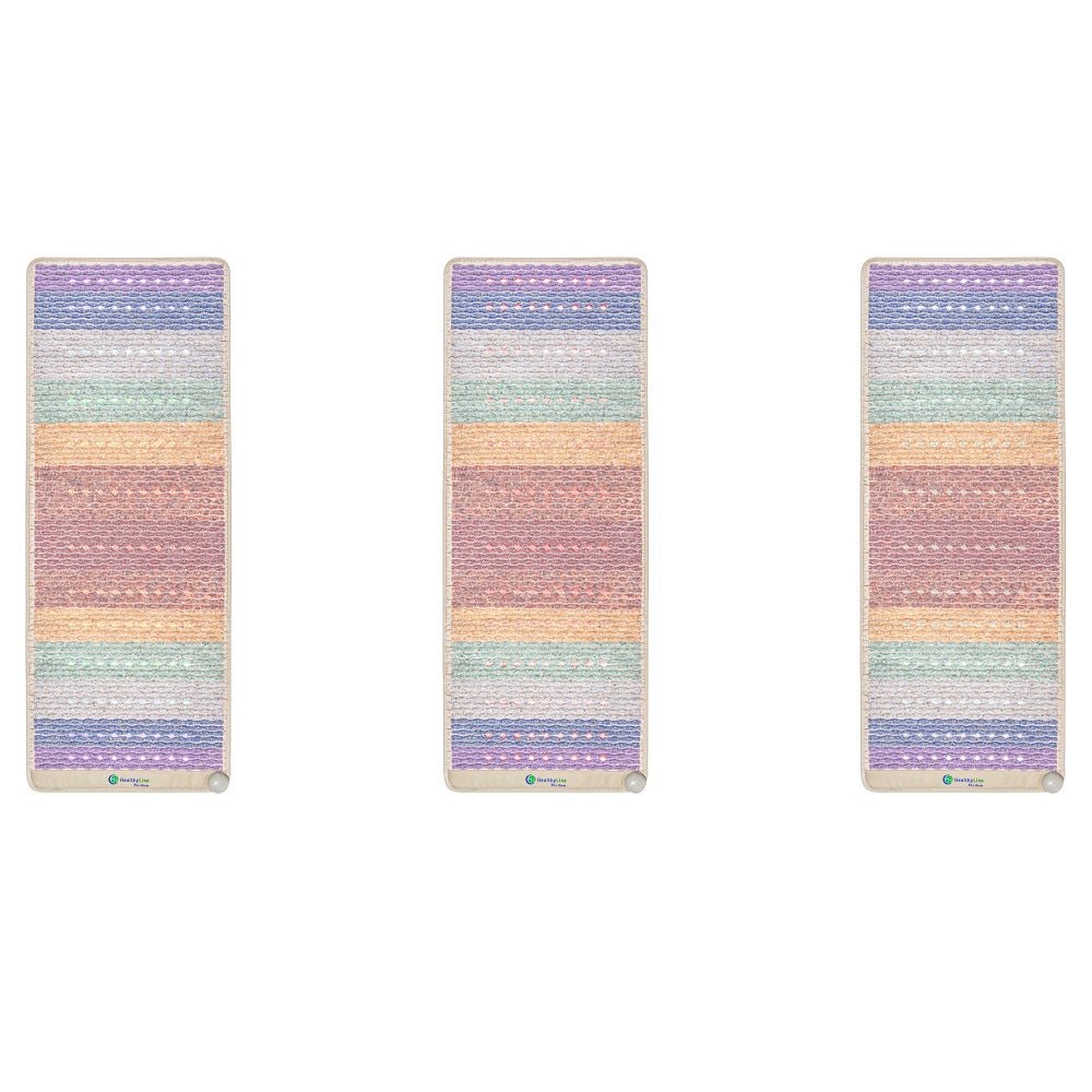 HealthyLine Rainbow Chakra Mat™ Large 7428 Firm - PEMF Inframat Pro® T -  Purely Relaxation