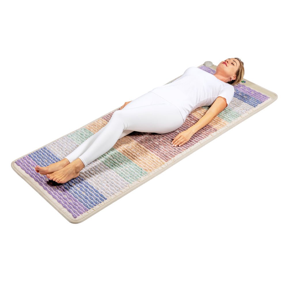 HealthyLine Rainbow Chakra Mat™ Large 7428 Firm - PEMF Inframat Pro® Third Edition - Purely Relaxation