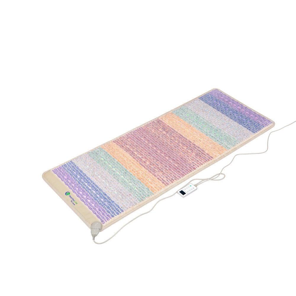 HealthyLine Rainbow Chakra Mat™ Large 7428 Firm - PEMF Inframat Pro® Third Edition - Purely Relaxation