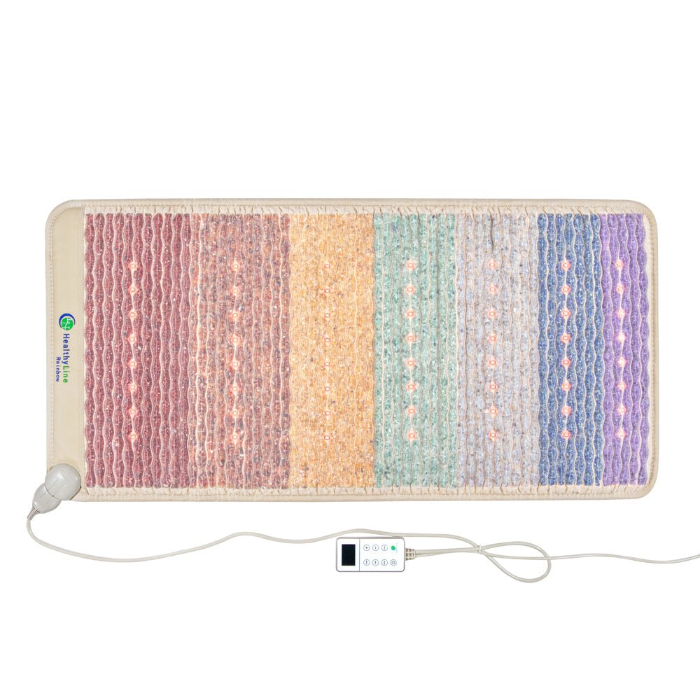 HealthyLine Rainbow Chakra Mat™ Medium 5024 Firm - Photon PEMF Inframat Pro® 3rd Edition - Purely Relaxation