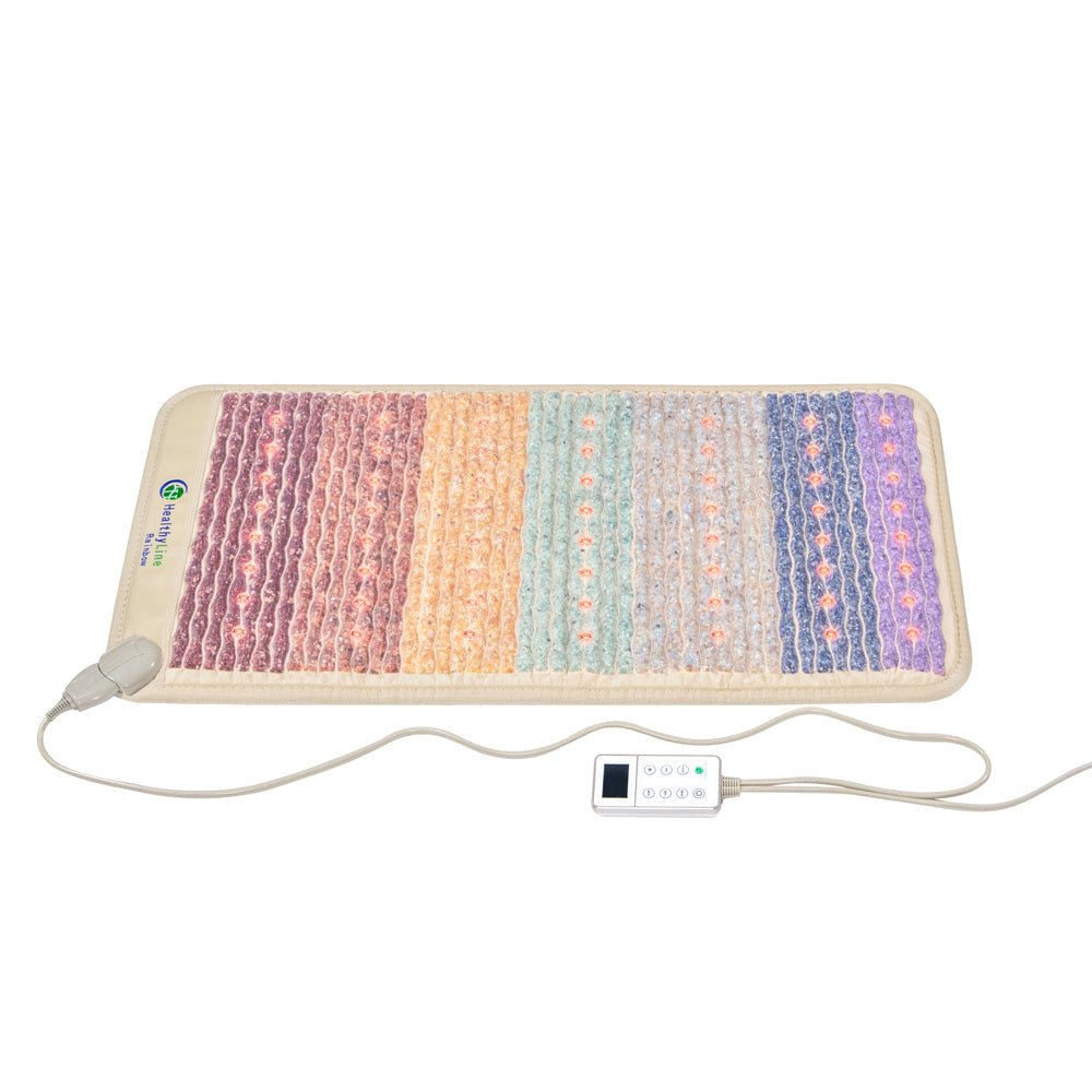 HealthyLine Rainbow Chakra Mat™ Small 4020 Firm - Photon PEMF Inframat -  Purely Relaxation